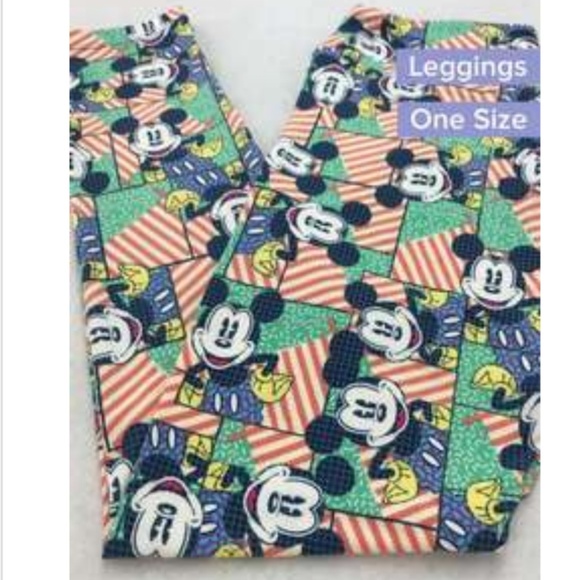 LulaRoe disney, OS leggings - Picture 1 of 2